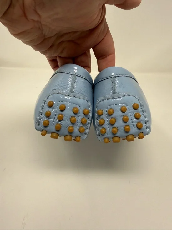 New Veronica Beard Jia Driving Loafer Sky Blue Sz 8.5 - Picture 6 of 14